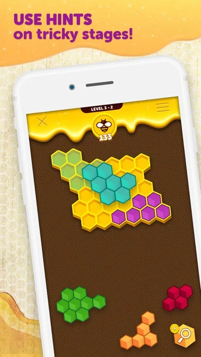 Hexa Buzzle screenshot 2