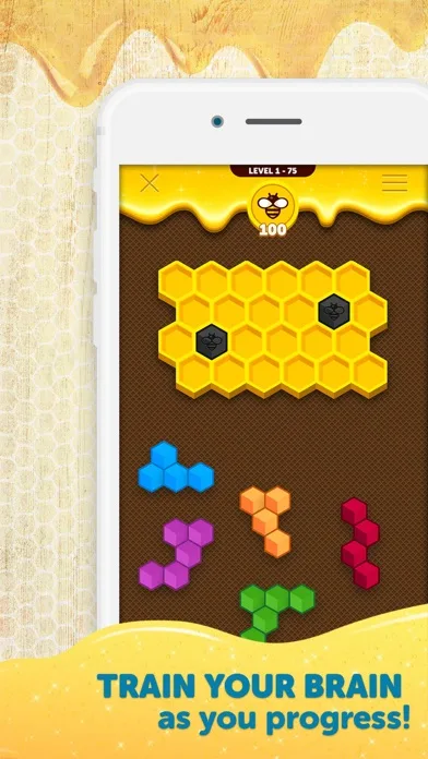 Hexa Buzzle screenshot 5