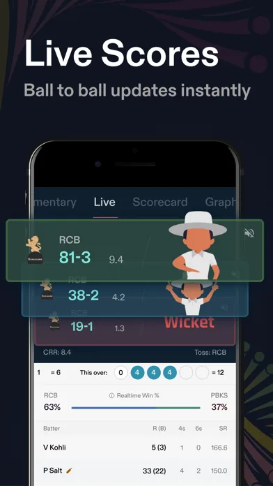 CREX - Just Cricket screenshot 2