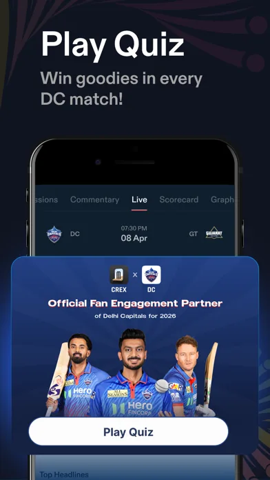 CREX - Just Cricket screenshot 3