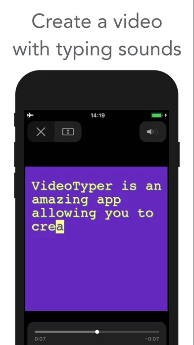 VideoTyper - Typing video screenshot 1