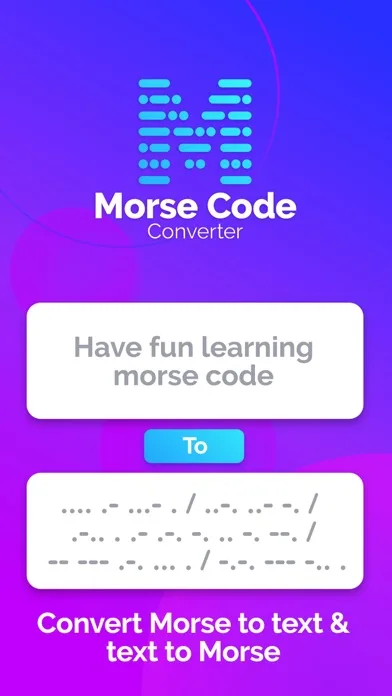 Morse Code Reader and Decoder screenshot 1