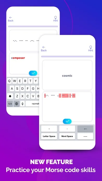 Morse Code Reader and Decoder screenshot 3