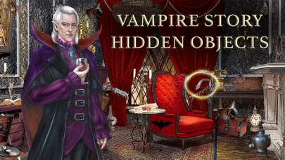 Vampire Story: Hidden Objects screenshot 1