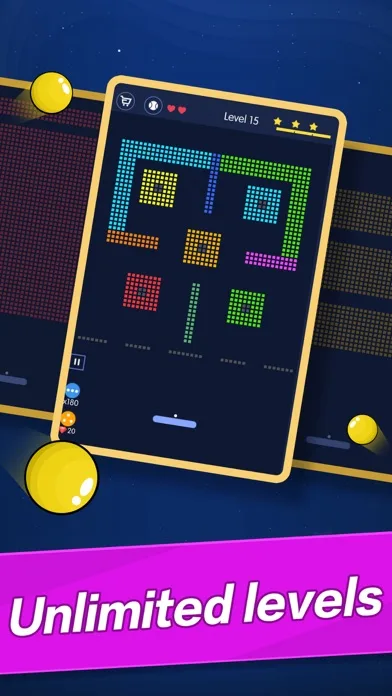 Break Bricks - physics balls screenshot 2