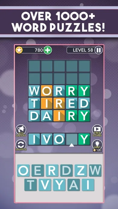 Wordlook - Word Puzzle Games screenshot 1