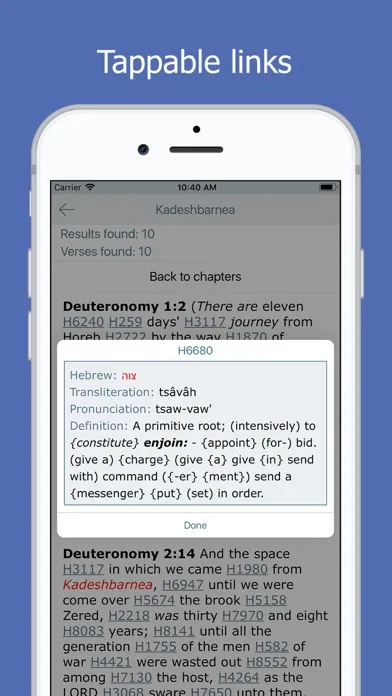Bible and Strong’s Concordance screenshot 3