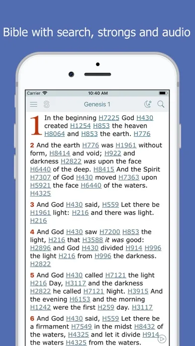 Bible and Strong’s Concordance screenshot 4