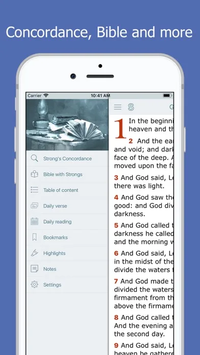 Bible and Strong’s Concordance screenshot 5