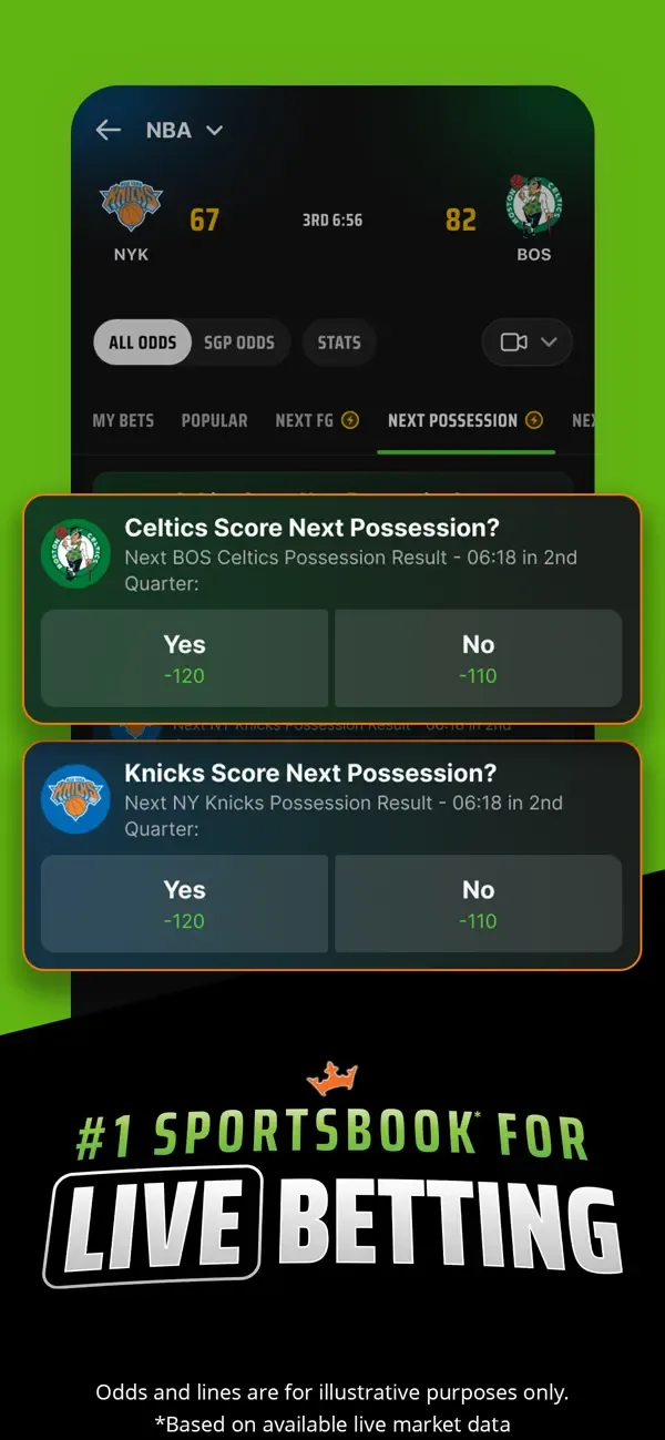 DraftKings Sportsbook & Casino screenshot 2