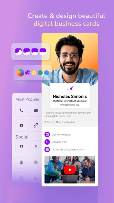 HiHello: Digital Business Card screenshot 2