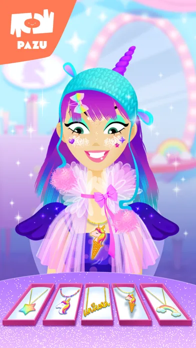 Girls Hair Salon Unicorn screenshot 3