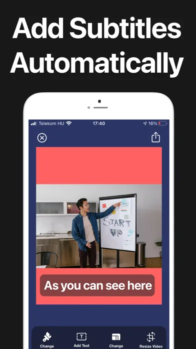 Video Resizer Subtitles Maker screenshot 2