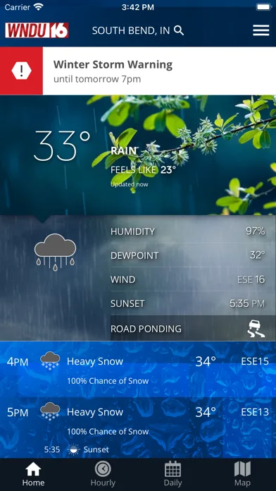 WNDU First Alert Weather screenshot 1