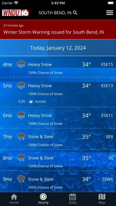 WNDU First Alert Weather screenshot 2
