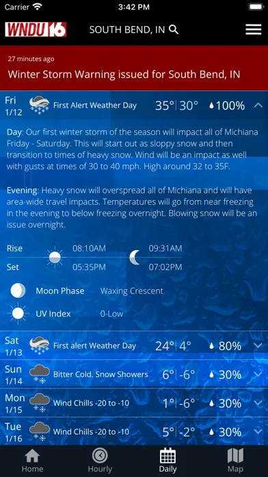 WNDU First Alert Weather screenshot 3