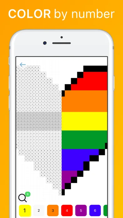Multi Color by number screenshot 1
