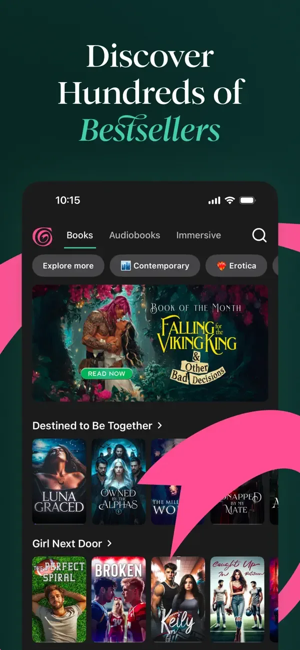 Galatea: Books & Audiobooks screenshot 1