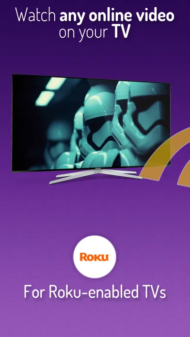 Cast Web Videos to Roku TV screenshot 1