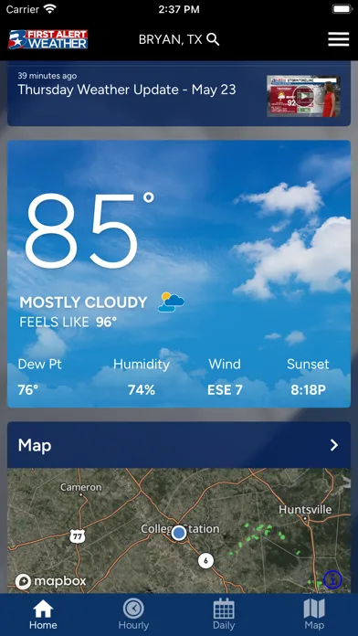 KBTX First Alert Weather screenshot 1