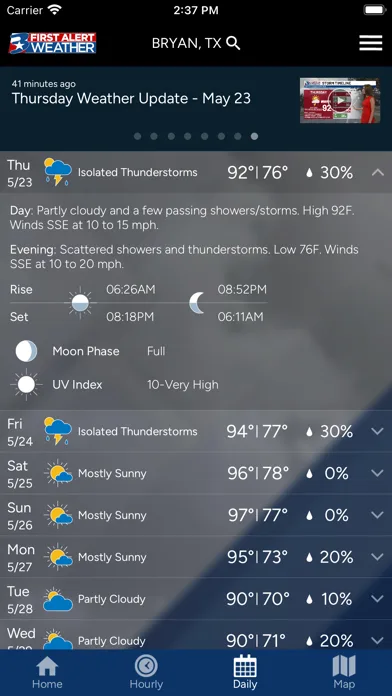 KBTX First Alert Weather screenshot 3
