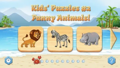 Kids Puzzles game for toddlers screenshot 1