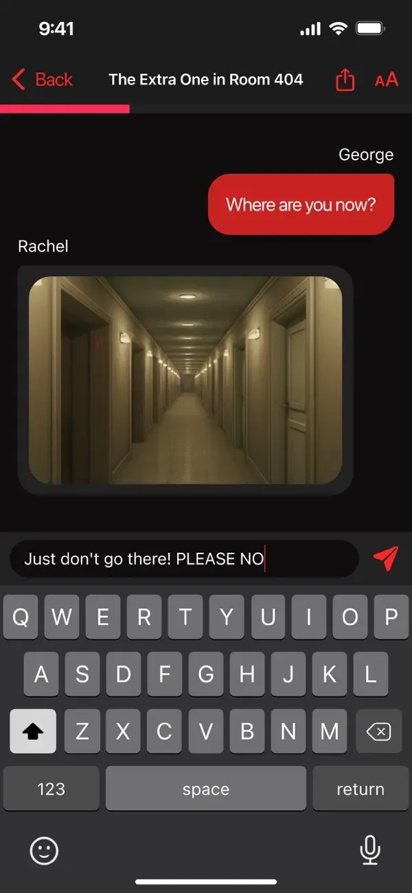 Horror Games & Chat Stories screenshot 1