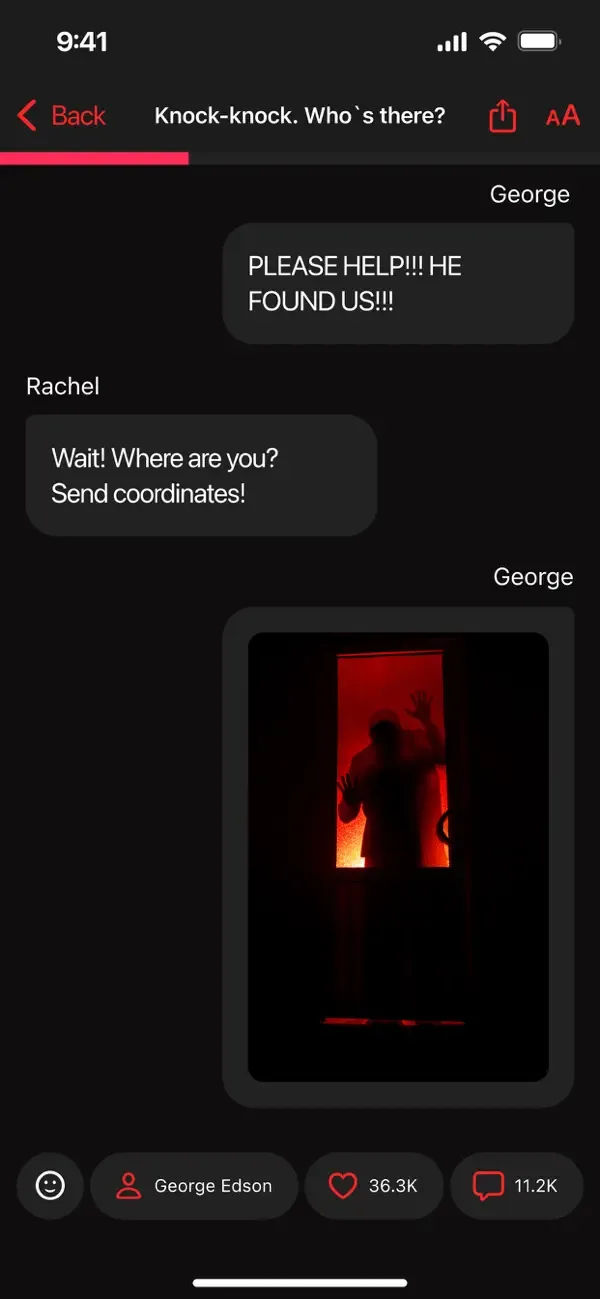 Horror Games & Chat Stories screenshot 5