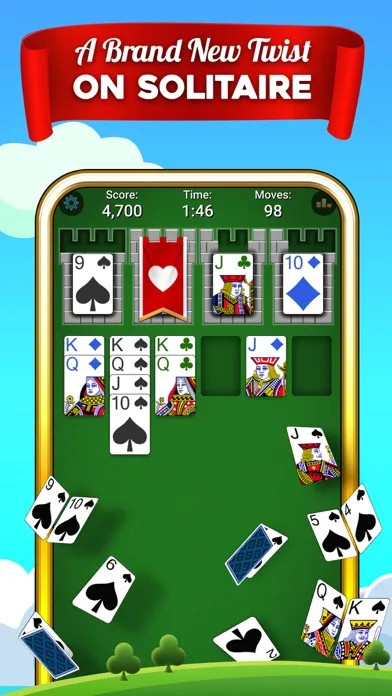 Castle Solitaire: Card Game screenshot 1
