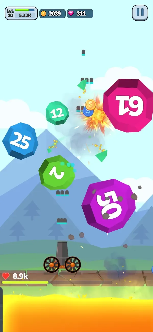 Ball Blast Cannon blitz mania screenshot 3