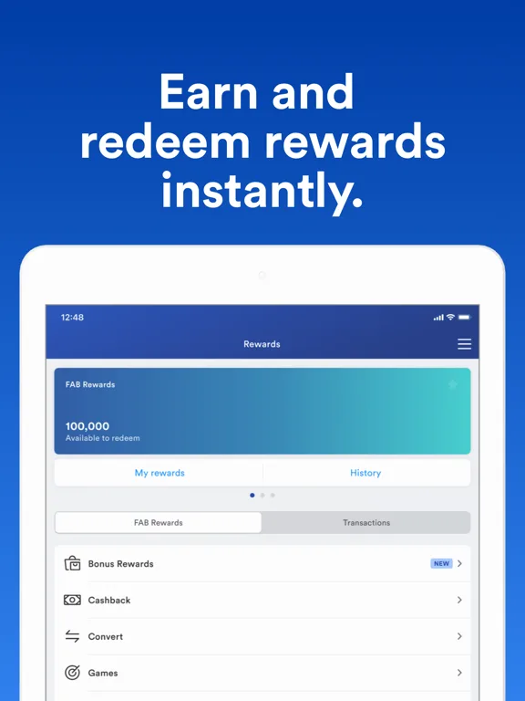 FAB Mobile Banking screenshot 4