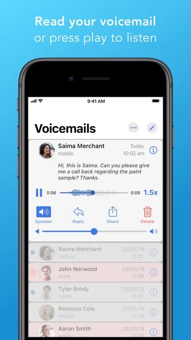 World Voicemail screenshot 3