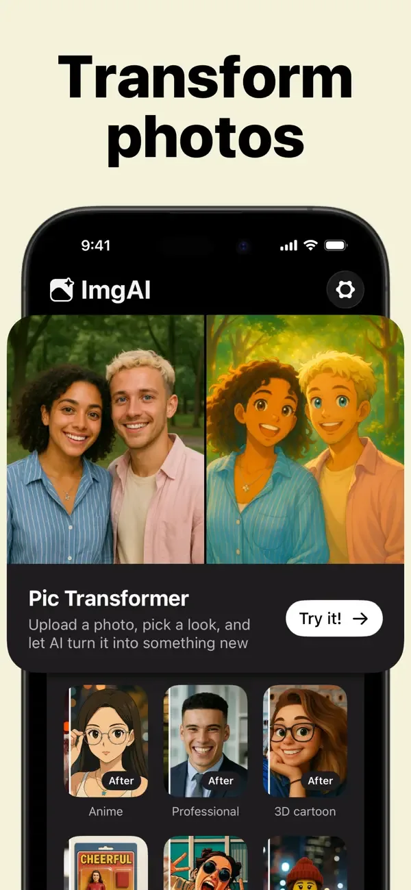 AI Photo Generator: ImgAI screenshot 2