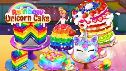Rainbow Unicorn Cake Maker screenshot 1