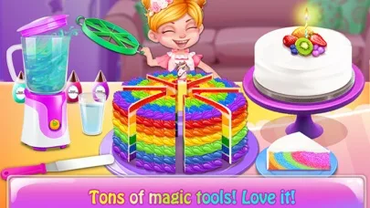 Rainbow Unicorn Cake Maker screenshot 4