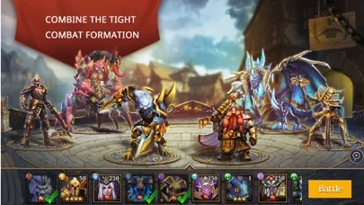Trials of Heroes: Idle RPG screenshot 1