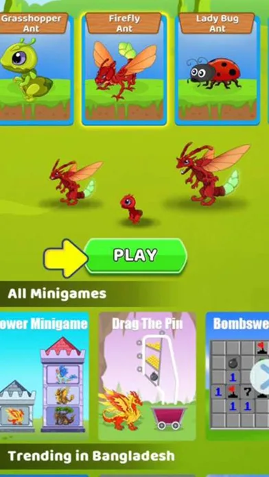 Monster vs Ant -battle & build screenshot 5