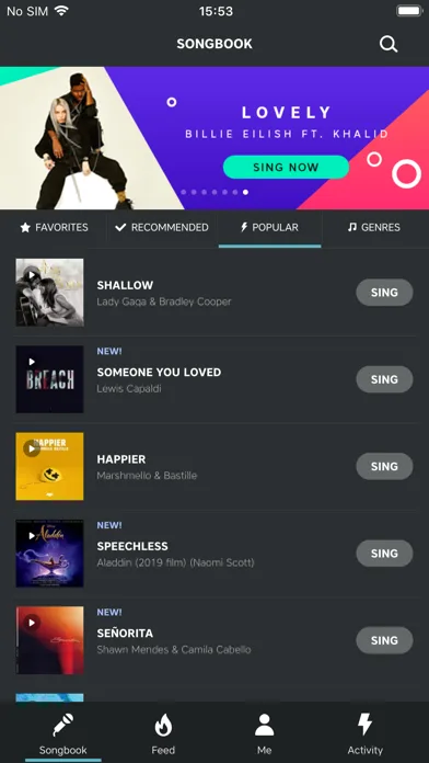 Sing by Stingray screenshot 3