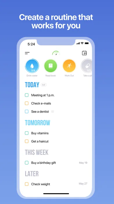 Tappsk: ToDo & Habit Tracker screenshot 2