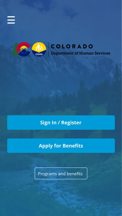 MyCOBenefits screenshot 1
