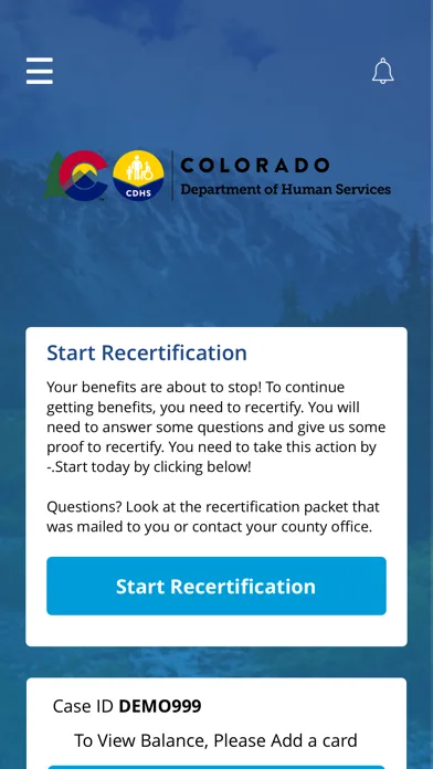 MyCOBenefits screenshot 2