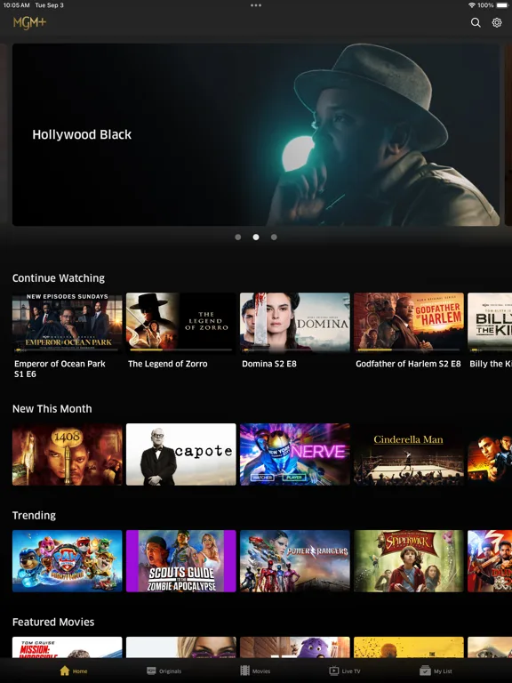 MGM+ screenshot 4