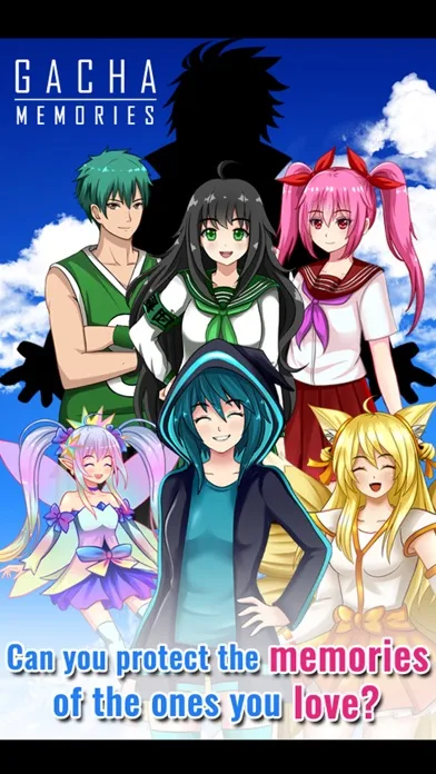 Gacha Memories - Visual Novel screenshot 1