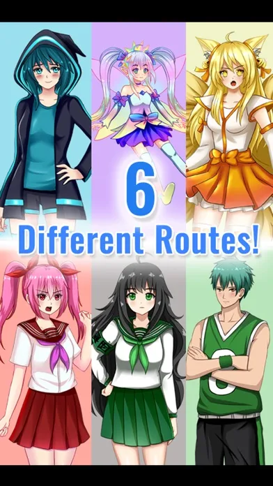 Gacha Memories - Visual Novel screenshot 2