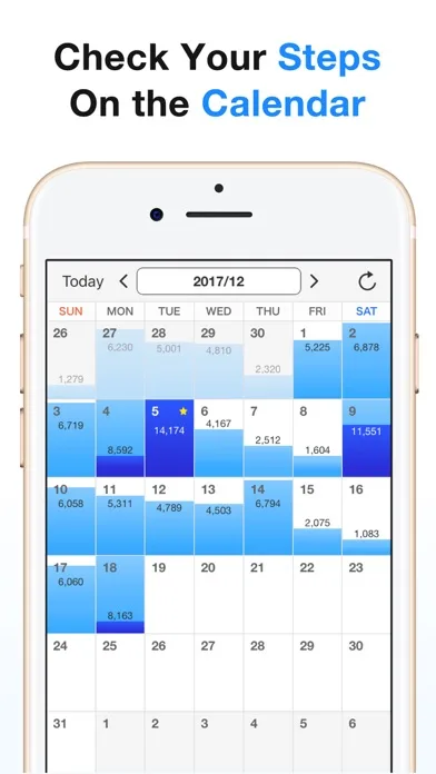 Pedometer - Steps Counter app screenshot 3