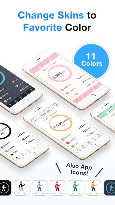 Pedometer - Steps Counter app screenshot 4