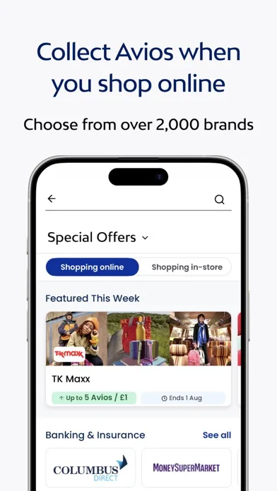Avios: Shop, Collect & Travel screenshot 3