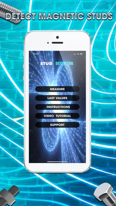 Wall Stud Magnetic Detector screenshot 1