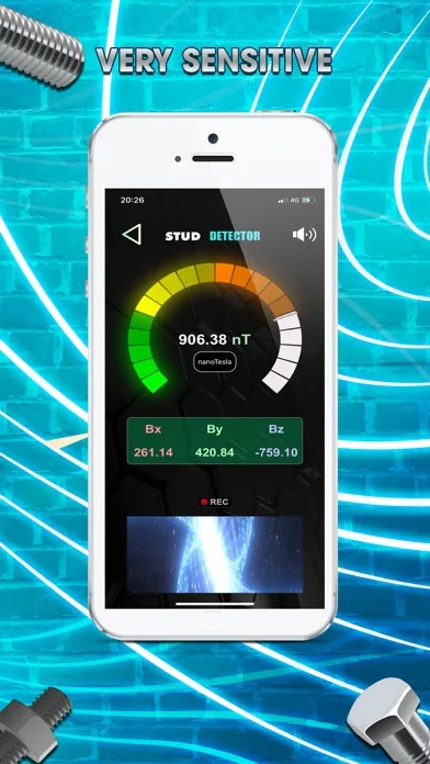 Wall Stud Magnetic Detector screenshot 2