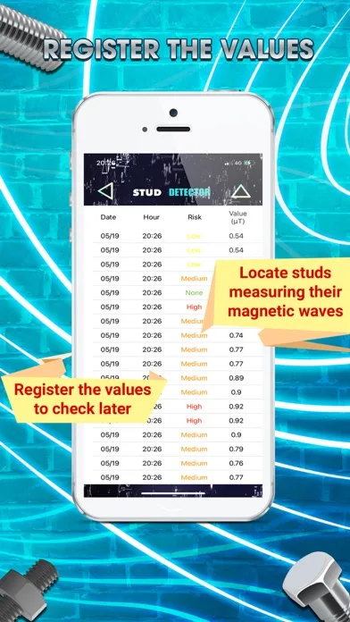 Wall Stud Magnetic Detector screenshot 3